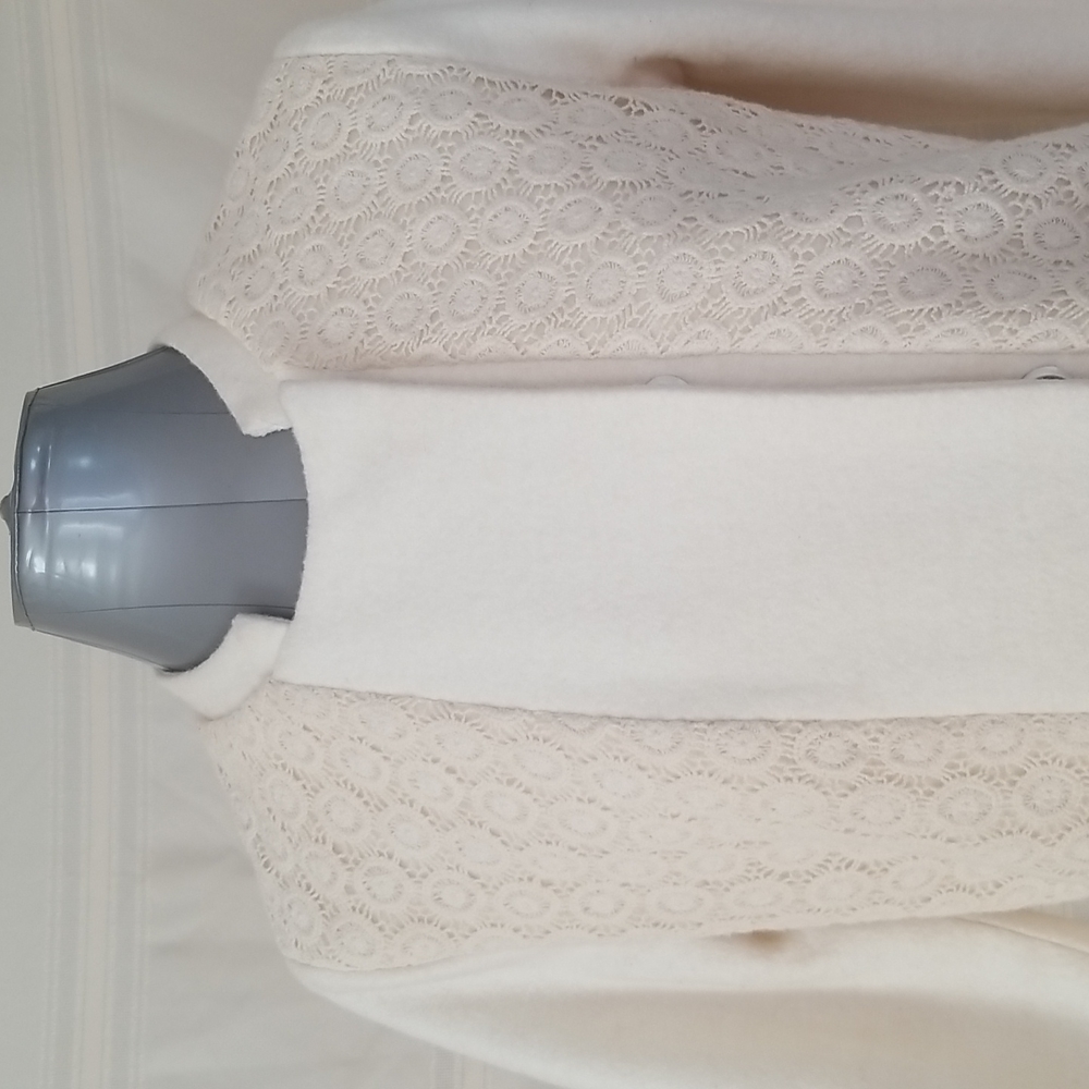 Wool Winter White Coat - image 2